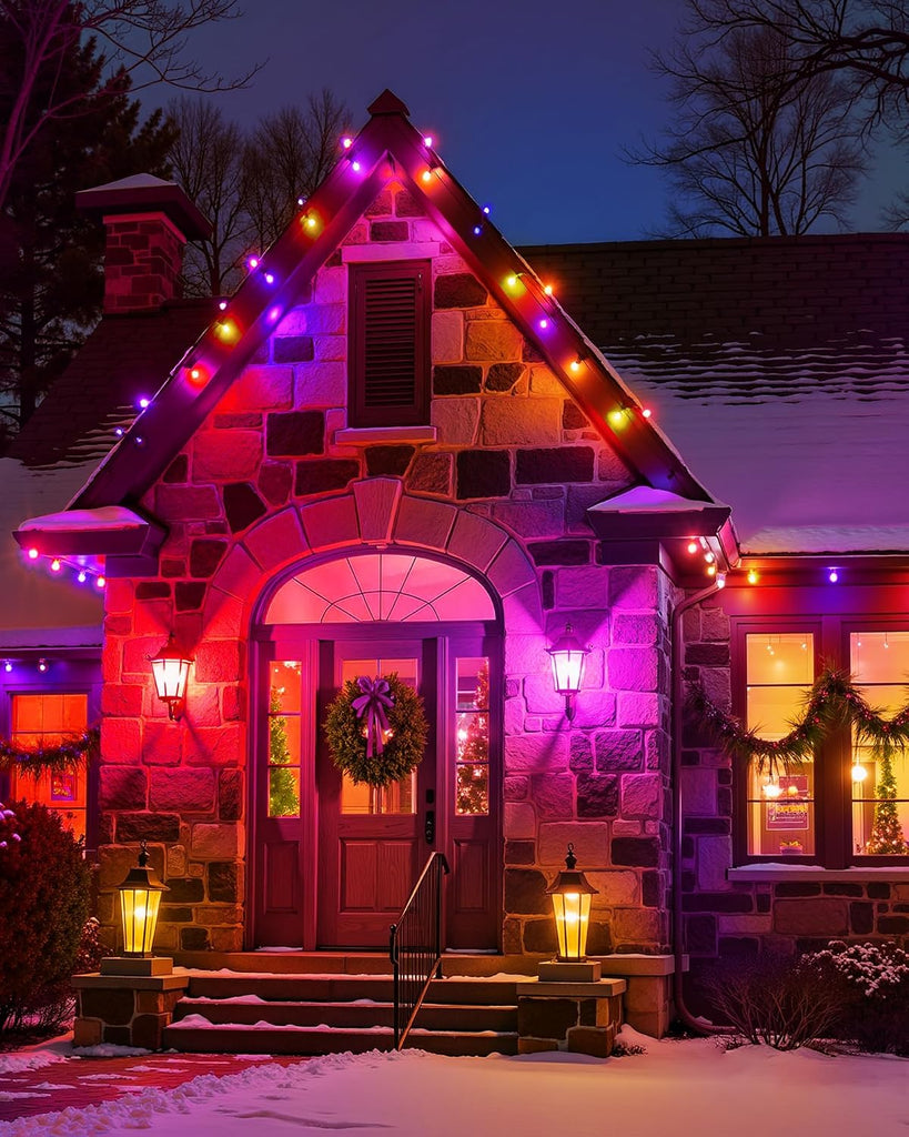 PAR30 LED Purple Orange Light Bulbs, 12w (100W-120W Equivalent)