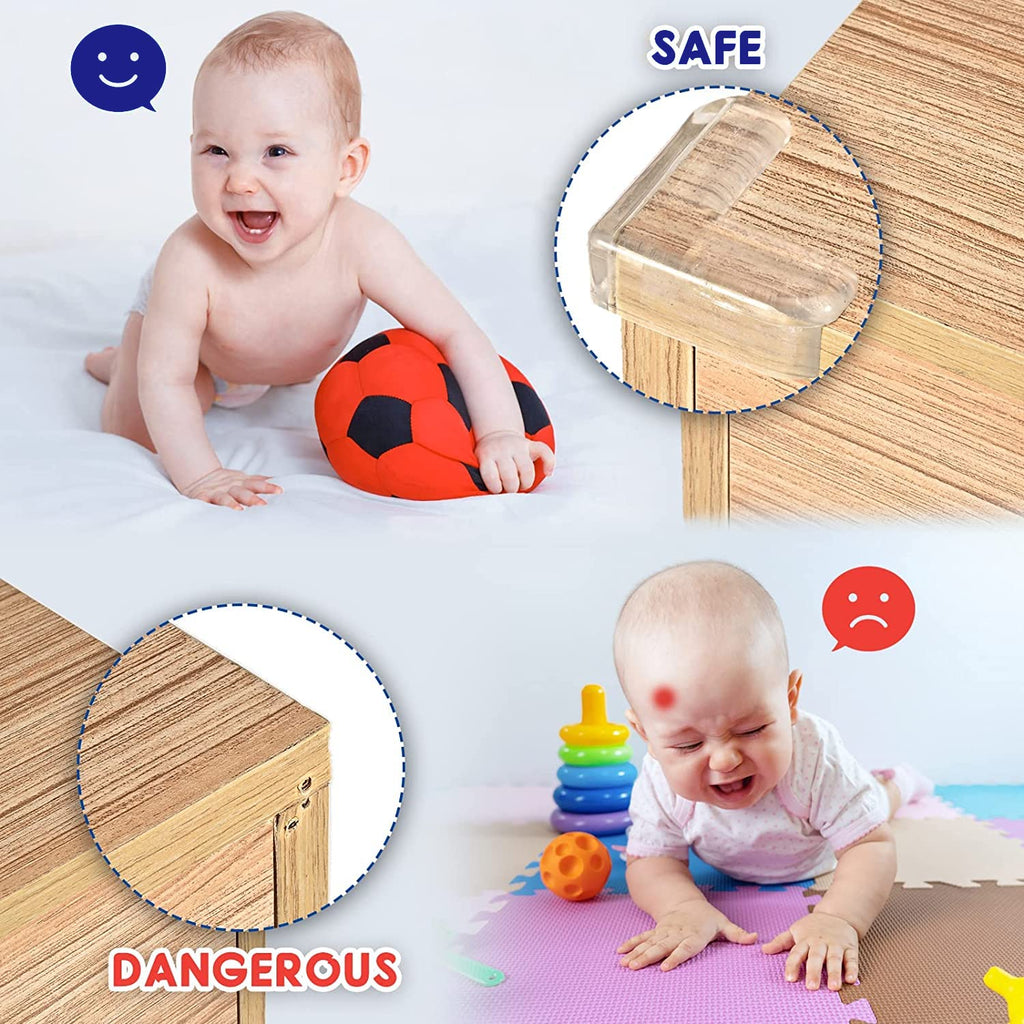 32 Pack Corner Protector Baby, Table Corner Protectors for Baby Corner Protector Guards Clear Corner Protectors for