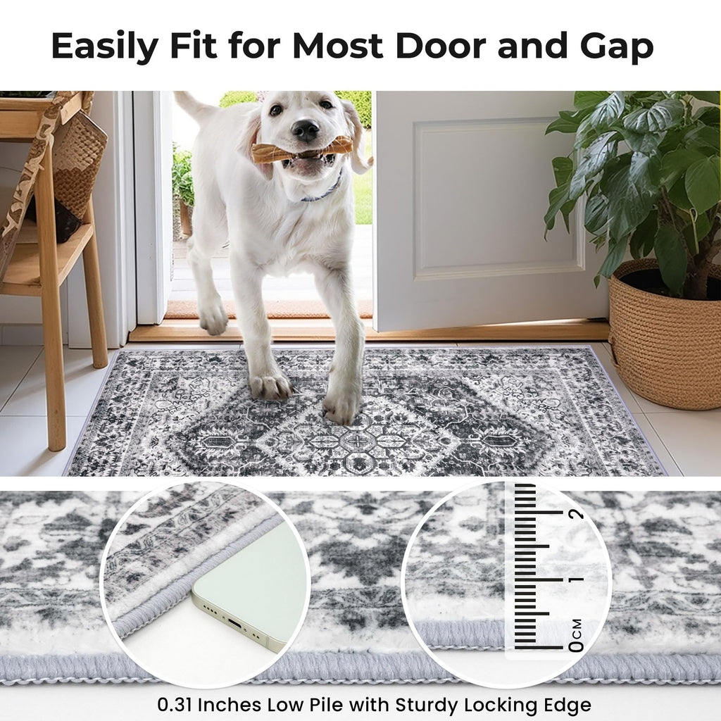 Runners s 2x8 Ft Washable Kitchen Runner Rug Boho Runner Rug Indoor Printed Faux Floor Carpet Runner Kitchen Hall