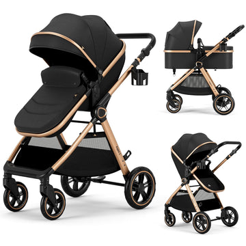In-1 Convertible Baby Stroller for Newborn to Toddler