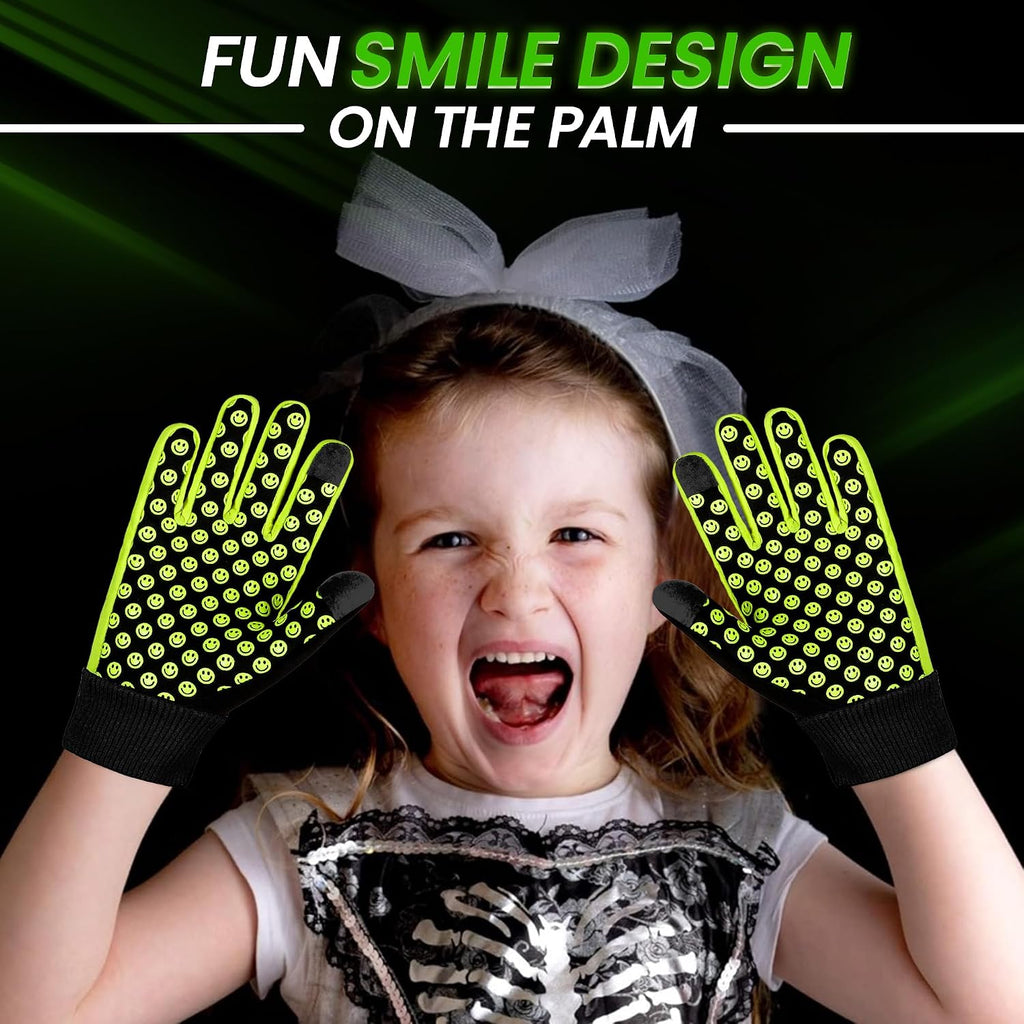 Kids Warm Winter Gloves Touchscreen Running Cold Weather