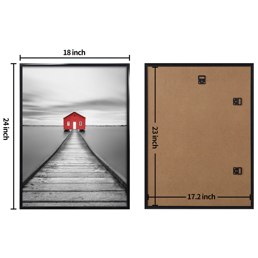 18x24 Poster Frame 3 Pack, Black