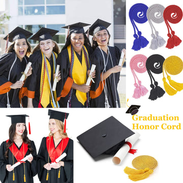 59 Feet Gold Cord 5mm Twisted Rope Trim Graduation Honor Cord Silk Cords Thread Decorative Trim for Handfasting