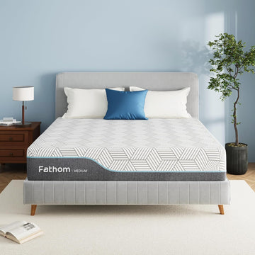 Medium Queen Mattress 10 Inch Memory Foam Mattress Queen Size Bed in a Box for Back Pain Relief and Cool Sleep with