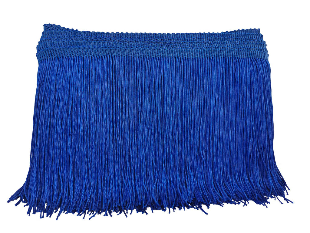 Chainette Fringe Trim 6 Inch 10 Yards Tassel Fringe Trim for Sewing Craft DIY Decoration(901 Navy Blue)