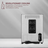 12 Bottle Red And White Wine Thermoelectric Wine Cooler/Chiller Counter Top Wine