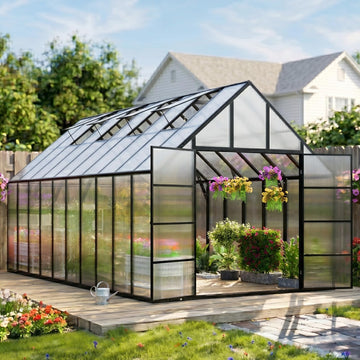 20x10x10 FT Extra Large Greenhouse for Outdoors, Heavy Duty