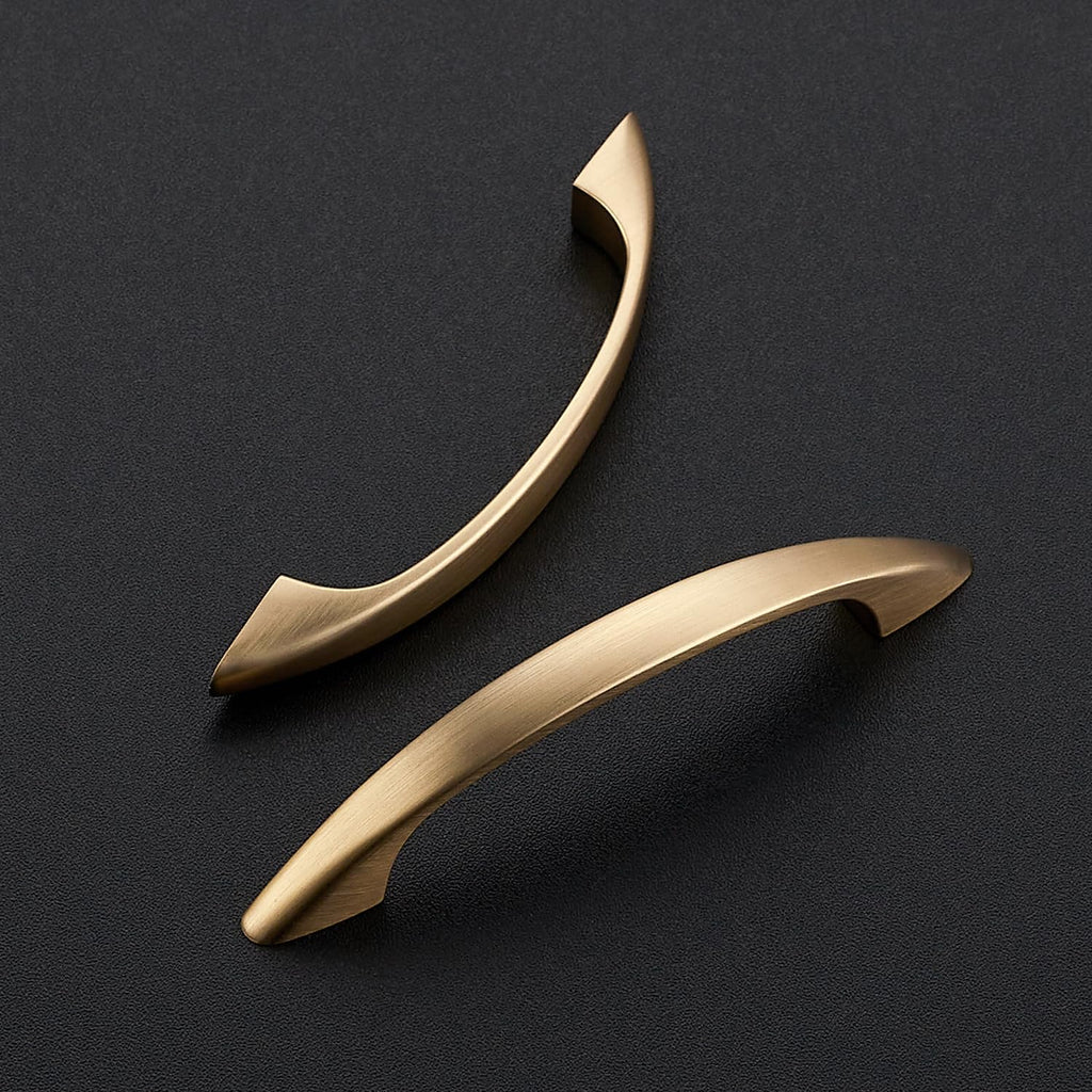 Champagne Bronze Kitchen Cabinet Handles Drawer Pull 3 Inch 5 Pack