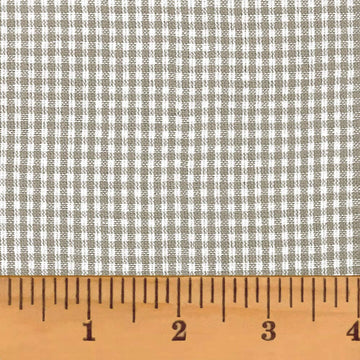 Magnolia Gray 2 Homespun Cotton Plaid Fabric by - Sold by The Yard
