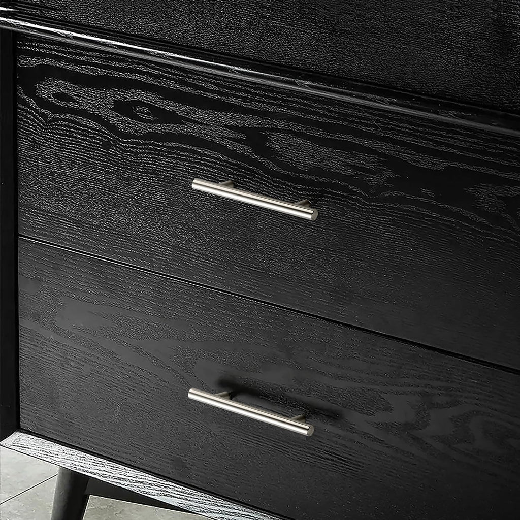 Brushed Nickel Cabinet Pulls Drawer Pulls, 3 Inch CC, 25 Pack