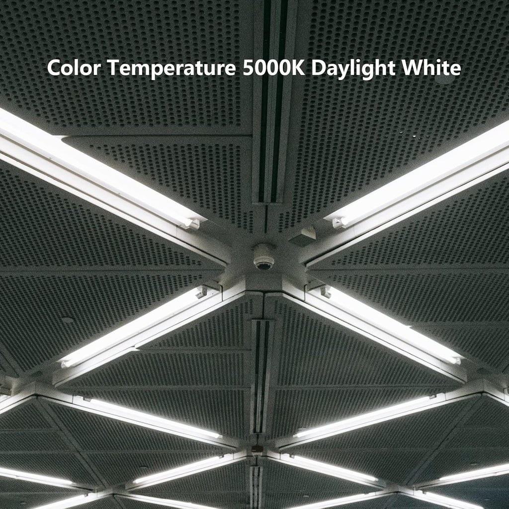 4FT T8 T12 LED Type A+B Tube Lights Dimmable, 18W 5000K 2520lm, F32T8/F40T12 Fluorescent Light Bulbs Replacement