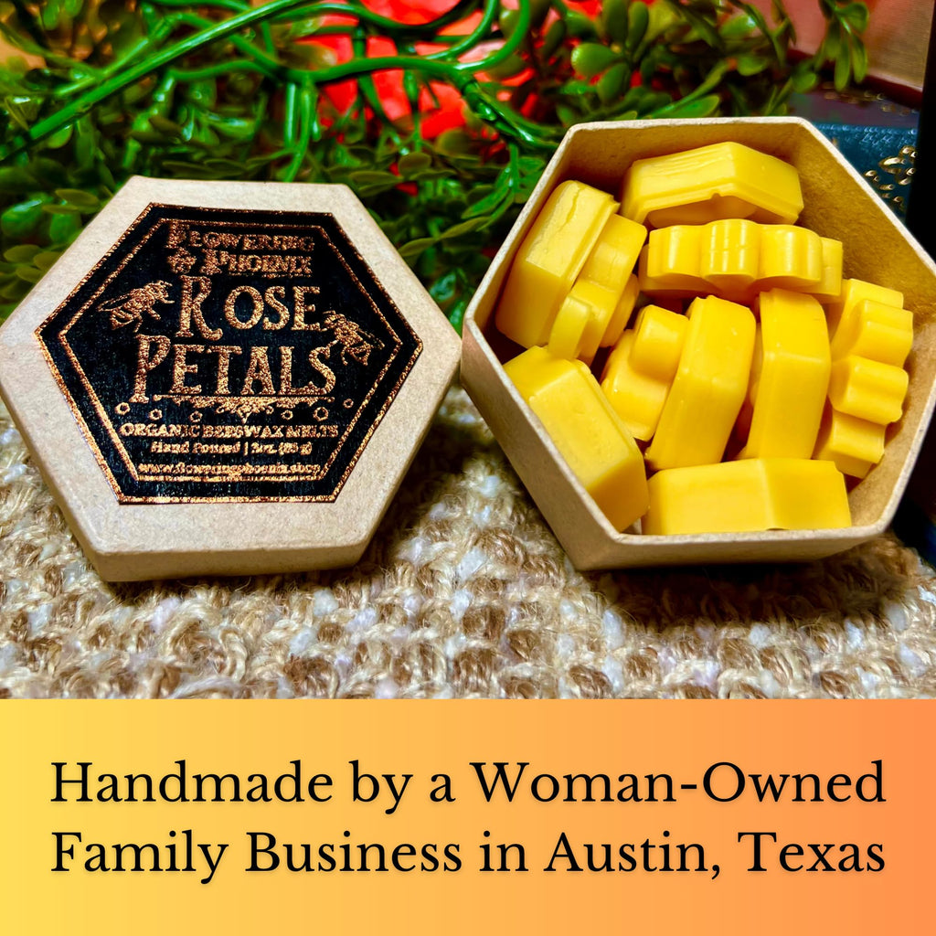 Brown Sugar & Fig Scented Organic Beeswax Melts (3 Ounces) - Elegant Luxury Wax Melt - Eco-Friendly, Natural, and