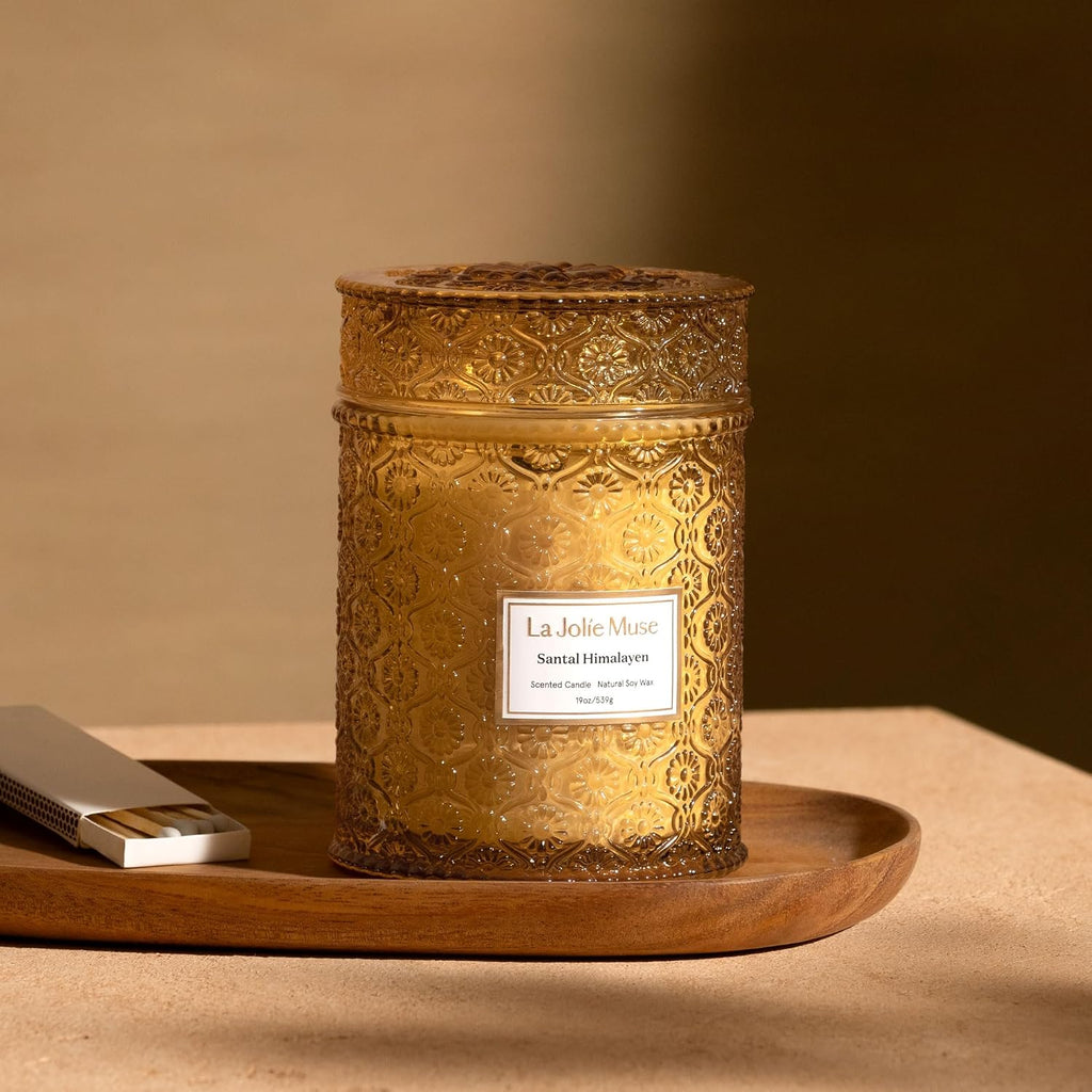 Santal Himalayen Scented Candles, 19 oz Natural Soy - Set of 19