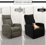 SearchI Recliner Chair Cover Jacquard Chair Covers 4 Piece