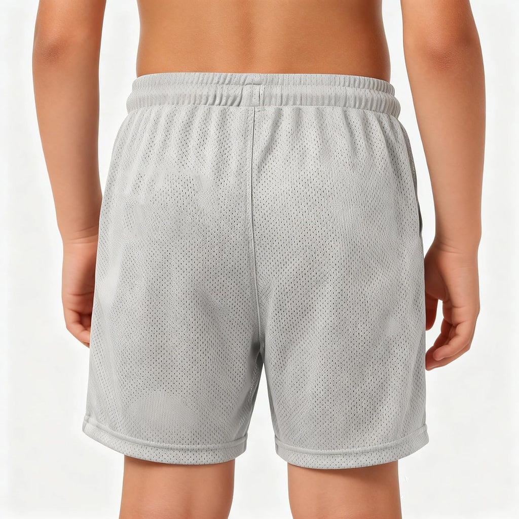 Boys Basketball Shorts 3 Pack Quick Dry with Pockets Athletic