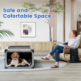 Dog Crate,36x25x25 Inch Large Dog Crate for Large or Medium Dogs, Portable and Foldable Design of Dog Cage
