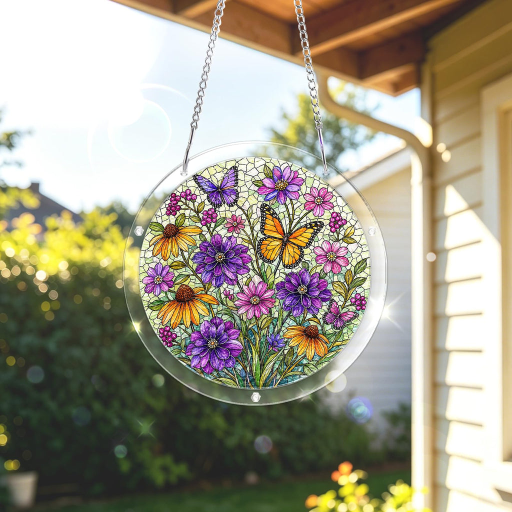 Acrylic Puzzle Suncatcher, Sun Catchers Puzzle for Window Hanging