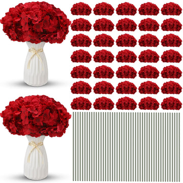 300 Pieces Silk Artificial, Burgundy