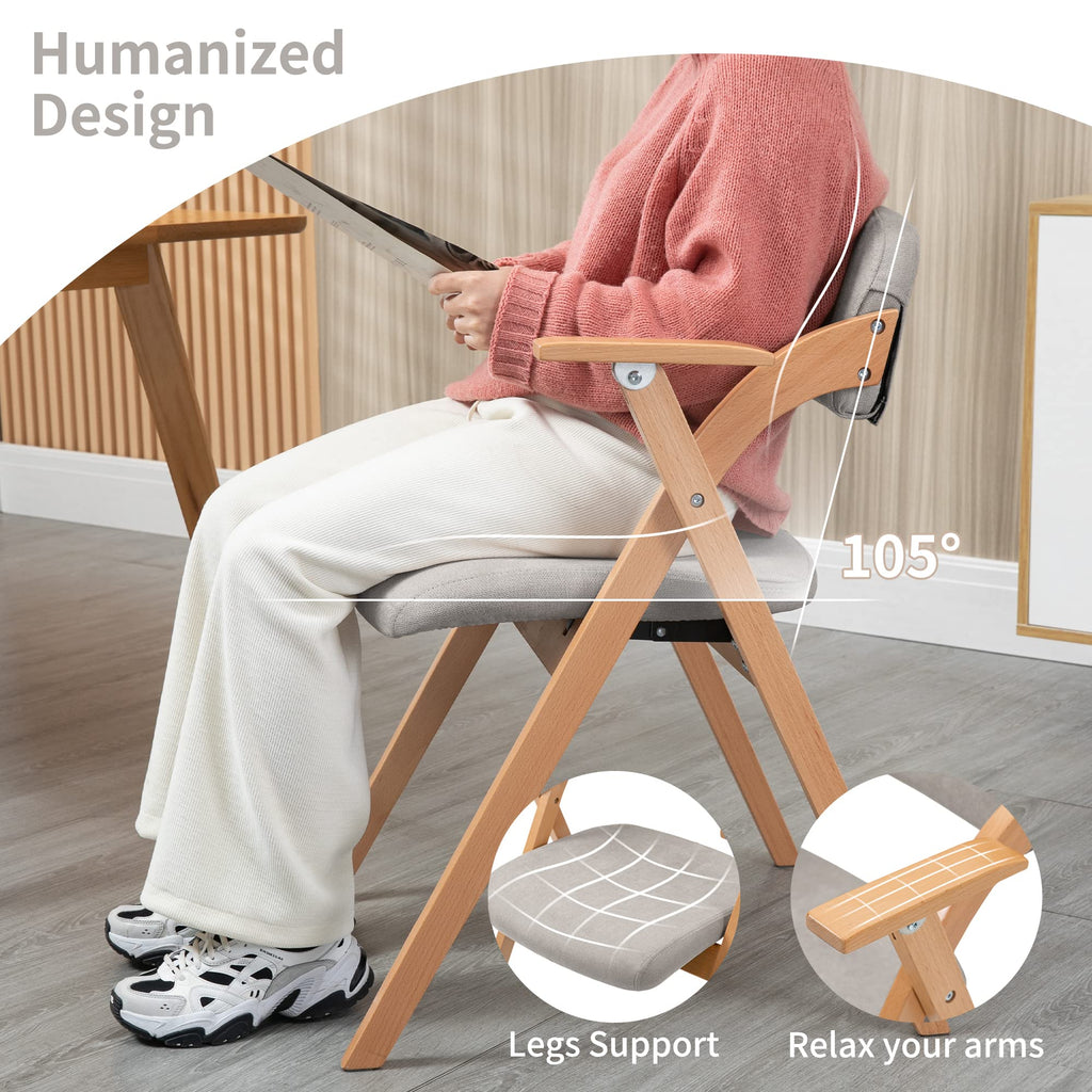 Folding Chairs with Armrest