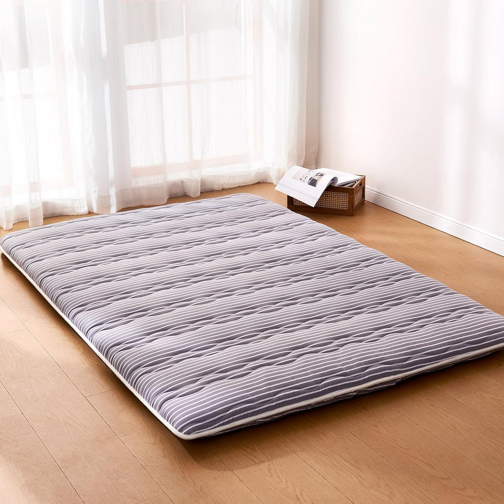 Premium Foam Japanese Floor Mattress Futon Mattress, 100% High Density Comfortable Foam, Thicken Tatami Mat Sleeping
