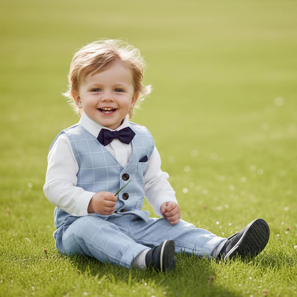 Toddler Suit Boys Formal Wedding Guest Dress Outfit