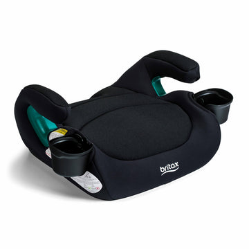 Britax UpNGo Backless Booster Car Seat, Raven Black - No Latch