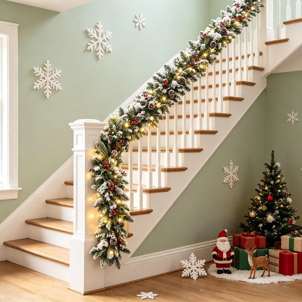 With Lights for Mantel with Timer