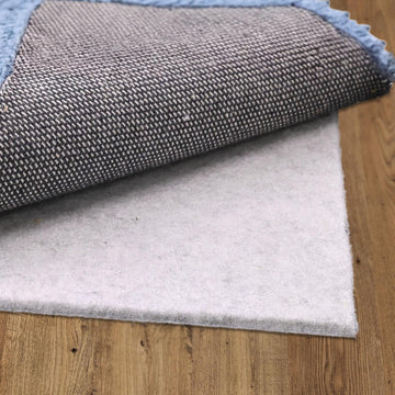 4' x 6' Non Slip Rug Pad Waterproof, 1/4" Thick 100% Felt +Rubber Rug Pad, Under Area Rug Pad Protective Cushioning - Set of 24