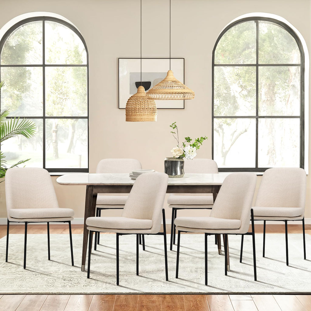 Upholstered Set of 2, Beige