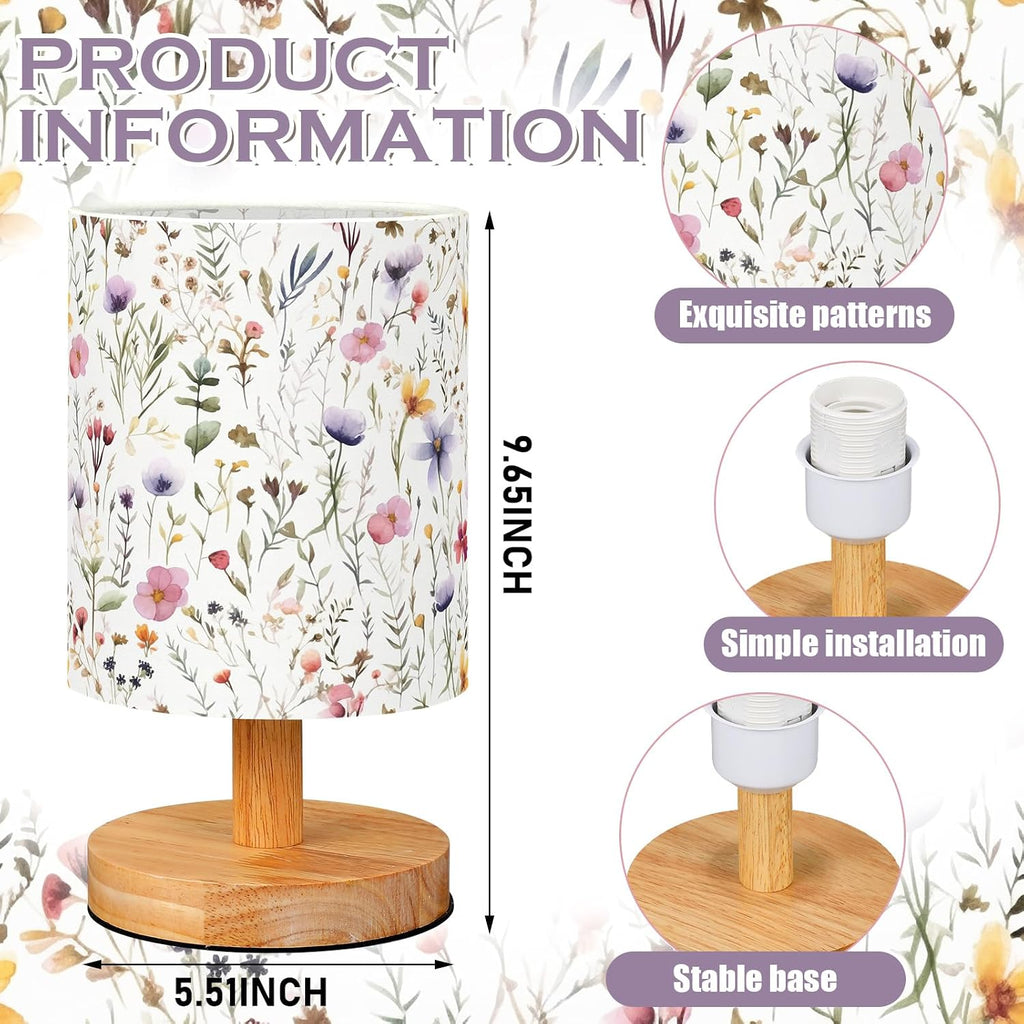 Wildflower Kids Table Lamp Kids Lamps for Girls Room