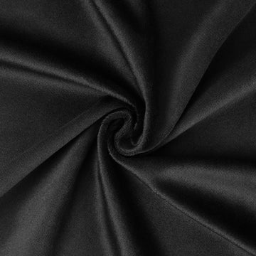 Velvet Upholstery Fabric, Black, 1 Yard, 58 inches Wide
