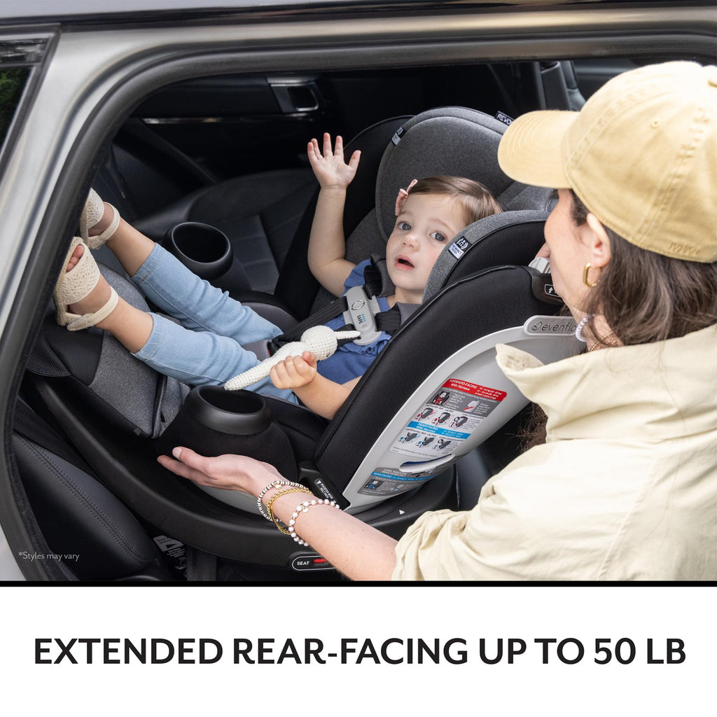 Evenflo Revolve360 Extend All-in-One Rotational Convertible Car Seat