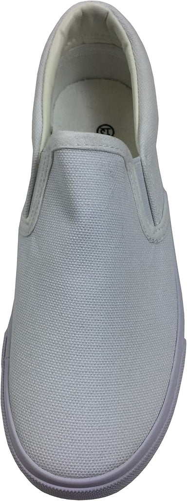 Kid's Classic Slip On Canvas Sneaker Tennis Shoes