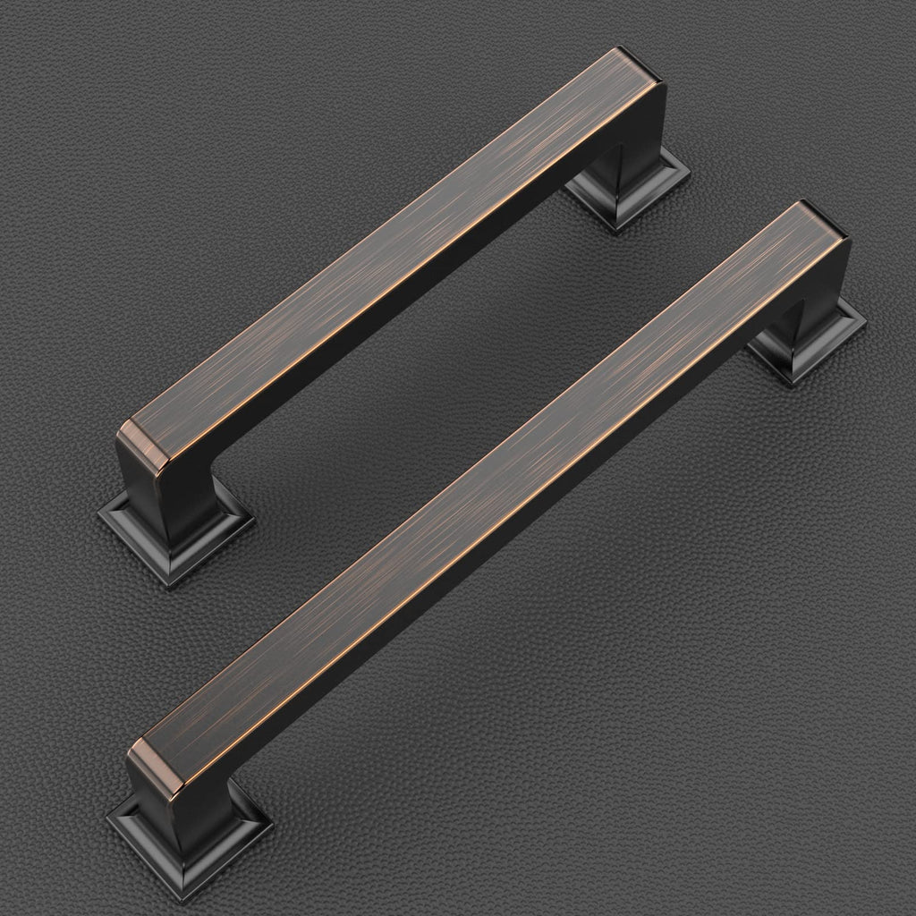 6 Pack 3 Inch Oil Rubbed Bronze Cabinet Pulls,Kitchen Hardware