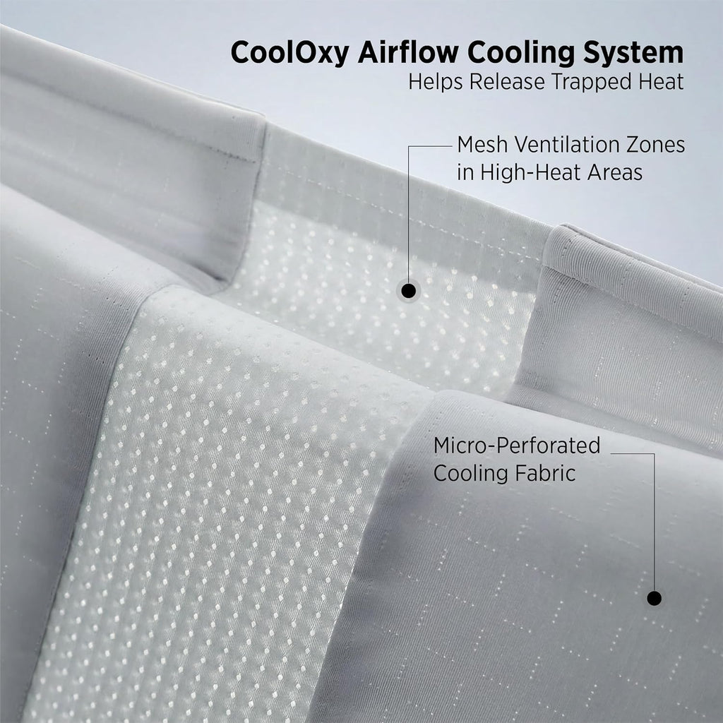 CoolOxy Cooling Comforter King Size - 4X Breathable & Q-Max>0.45 Summer Comforter, Cooling Blankets for Hot Sleepers