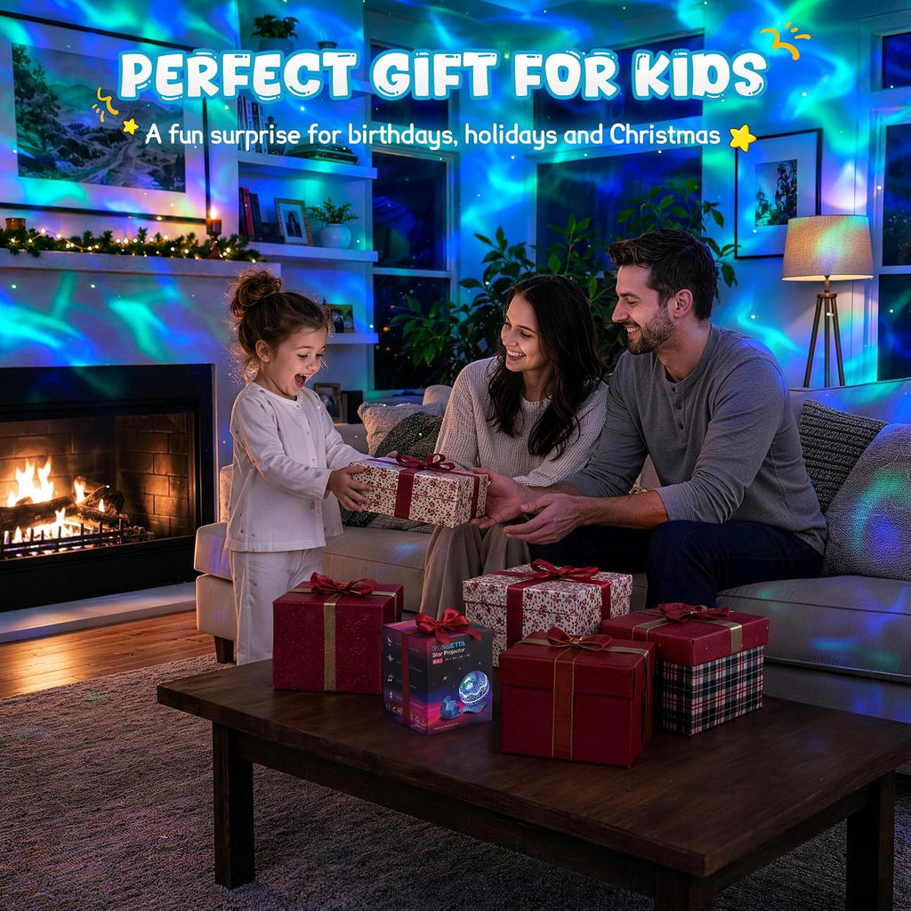Galaxy Projector Star Projector, Night Light for Kids Room Decor