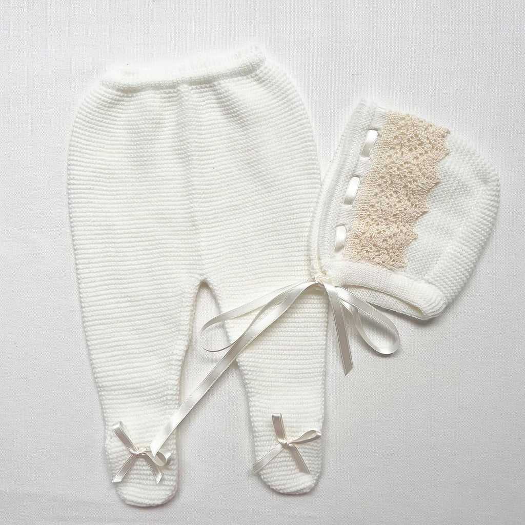 Baby Knitted Clothes Set, Coming Home Infant Knit Outfit for Boys and Girls