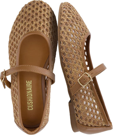 Darla Kids Mesh Mary Jane Ballet Flats, Girls Shoes with Buckle