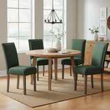 Green Velvet Dining Chairs Set of 4