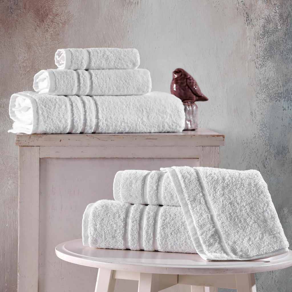 Personalized Towels - Customized Turkish Cotton Towel Set, Monogrammed Towels with Initials, Name & Embroidery, Idea