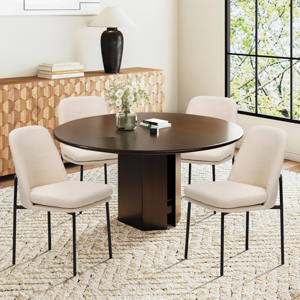 Upholstered Set of 2, Beige