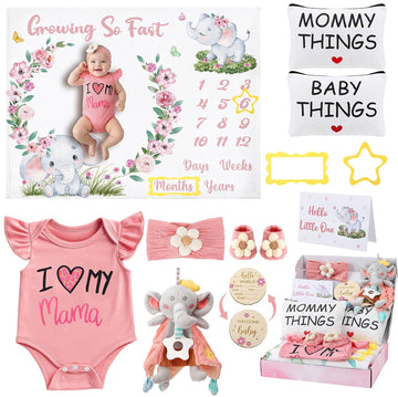 Baby Girl Gifts, Baby Shower Gifts for Girls, Baby Girl Gift Baskets