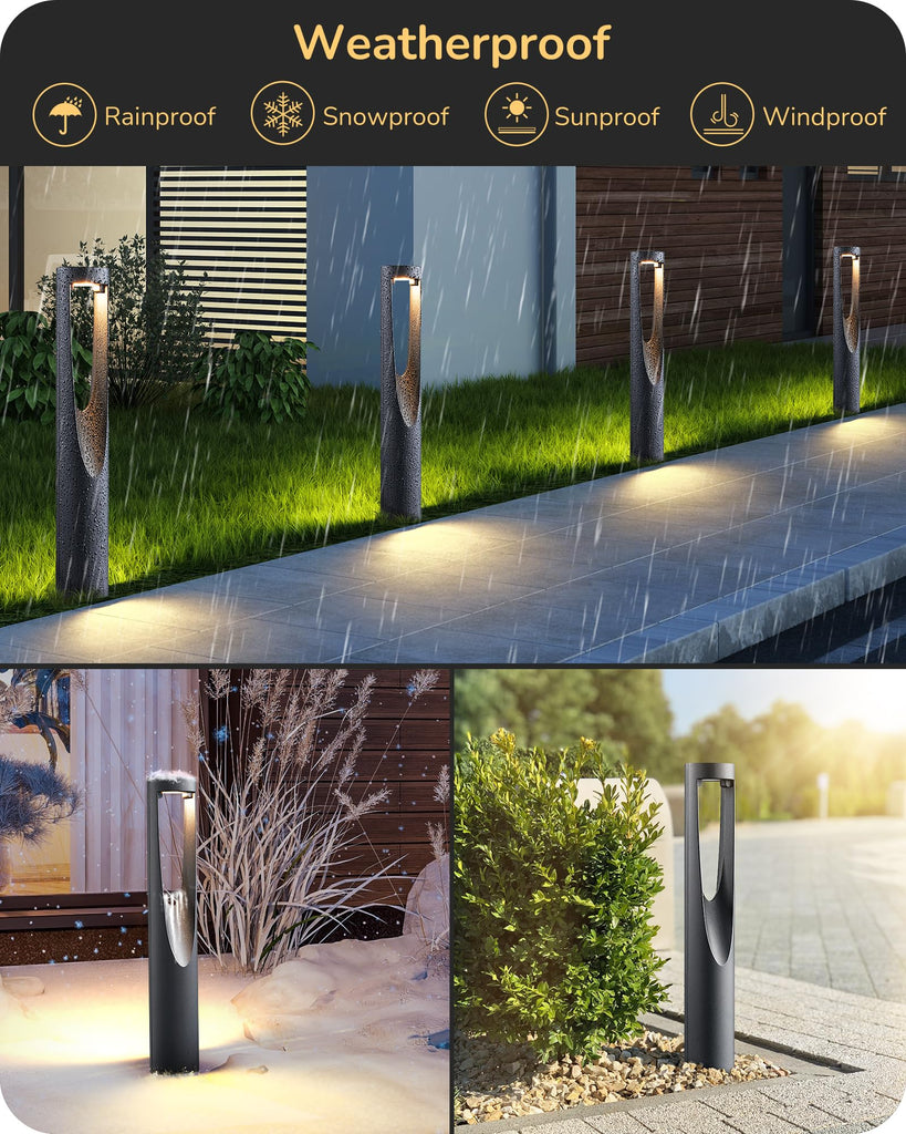 Low Voltage Landscape Lights for Walkway 8 Pack