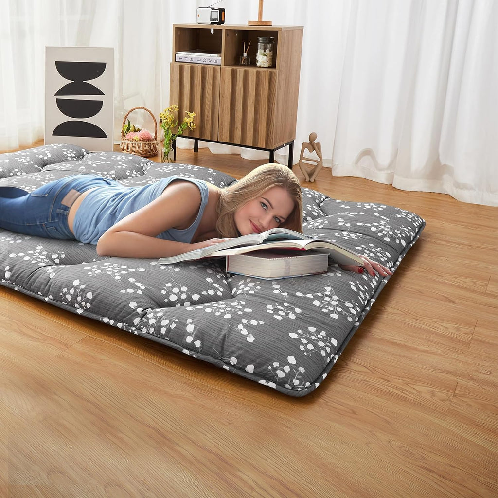 Japanese Floor Futon Mattress Foldable Tatami Futon Sleeping Pad