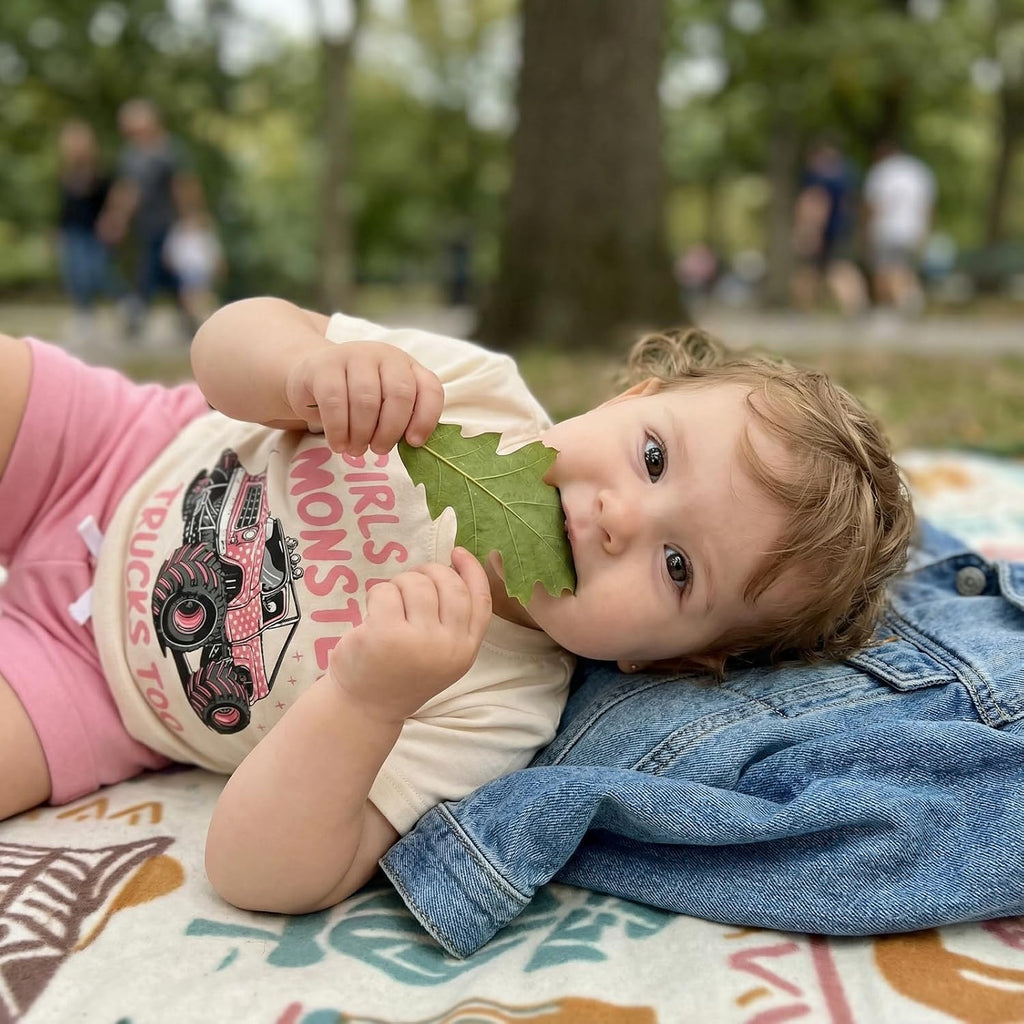 Baby Girl Summer Clothes 3 6 12 18 24 Months Toddler Outfit Letter Tractor Short Sleeve Shirt Tops Shorts Set