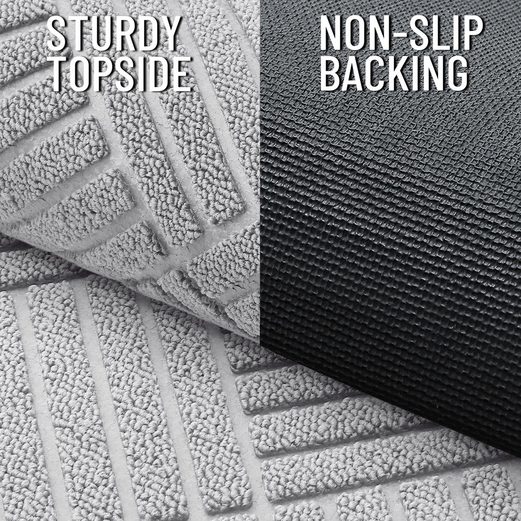 Front Door Mat Outside Entrance 47x32, Waterproof Heavy-Duty Doormat