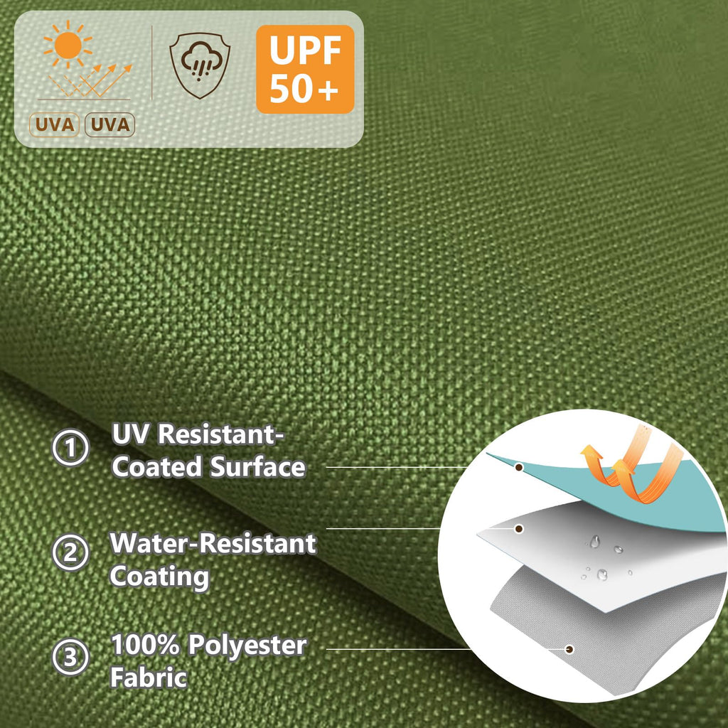 Waterproof Canvas Fabric by The Yard Fade & UV Resistant 8 Yards