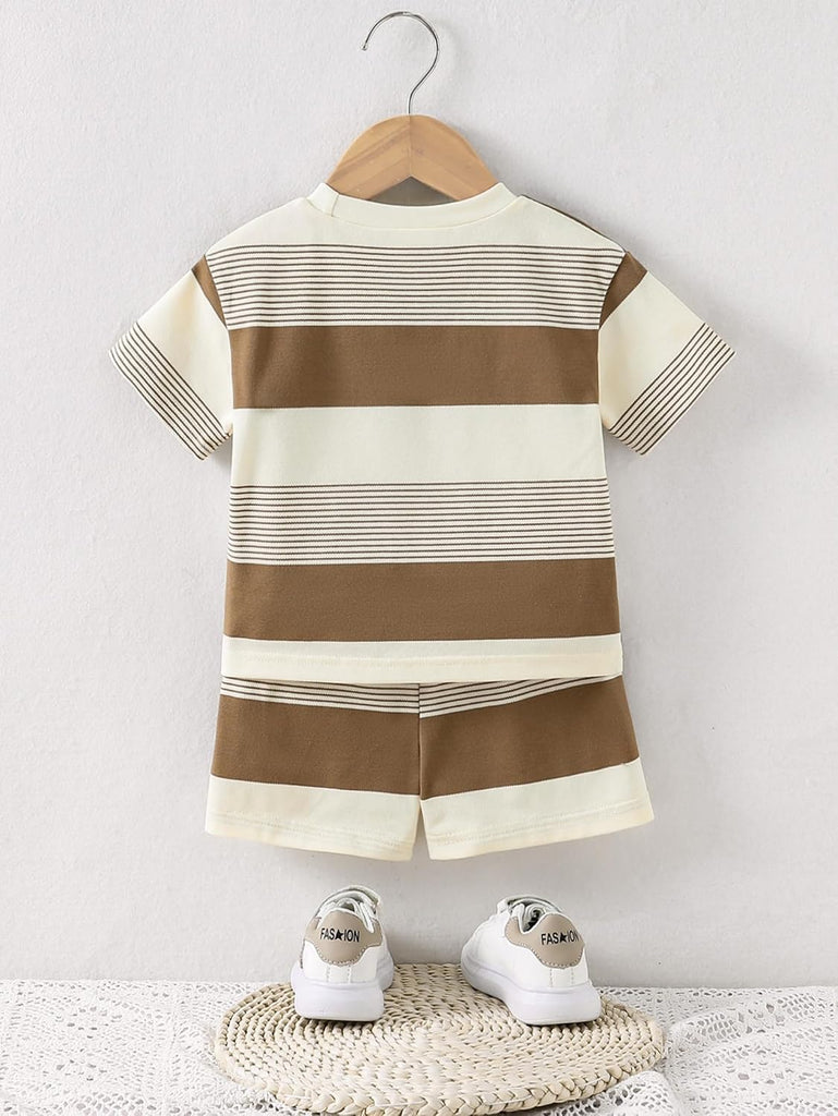 Infant Toddler Baby Boy Clothes Outfits,2 Pieces Cute Summer Short Sleeves T-Shirt Tops+Shorts Set