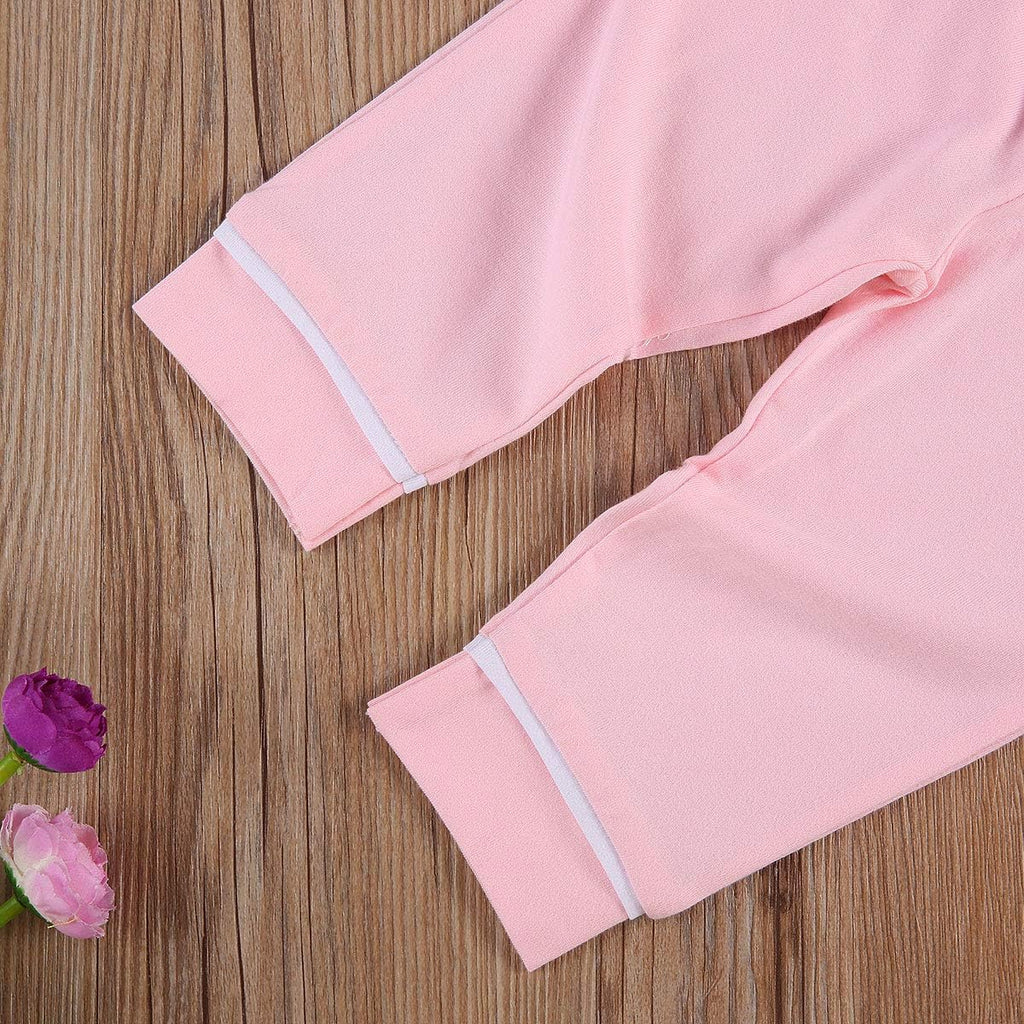 Toddler Baby Button-Down Pajamas Set for Boys Girls Pjs Outfits