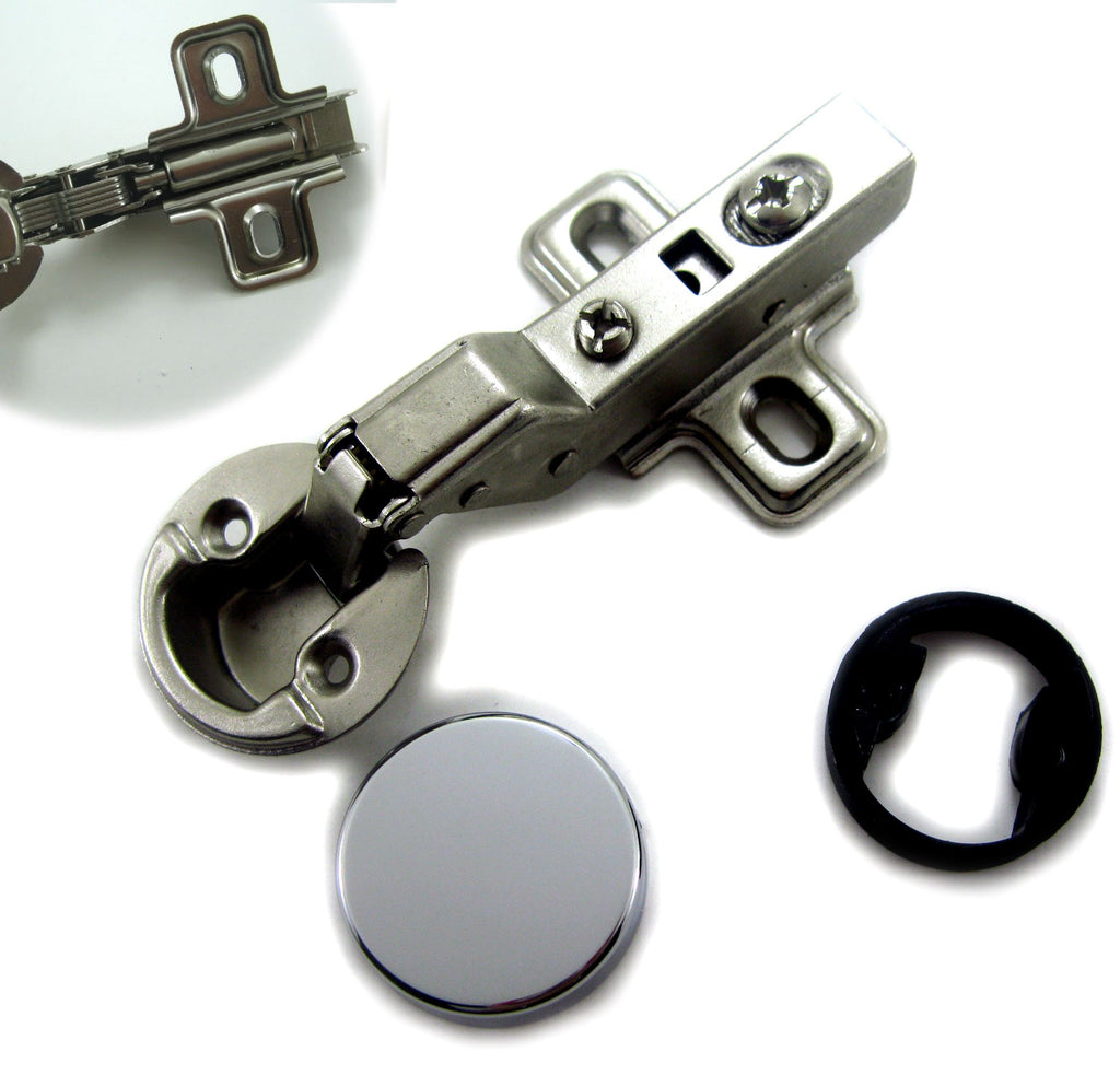 Dia 1" (26mm) Hole Euro Hydraulic Soft Close Hinge, Insert Style, Inset